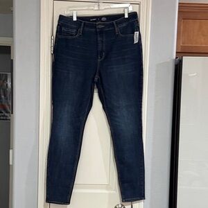Old Navy Women's Deep Indigo Skinny Jeans